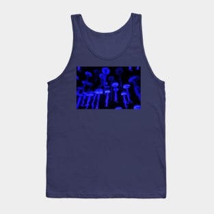 Blue Jelly Fish Tank Top